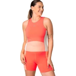 Maglietta da trail Kari Traa Linnea Top Peach Bloom