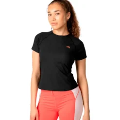 Maglietta da trail Kari Traa Linnea Tee Shirt Black