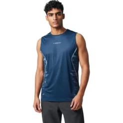 Maglietta da trail La Sportiva Pacer Tank Night Sky Chalk