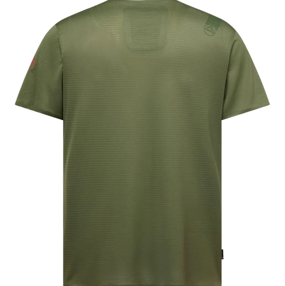 Maglietta da trail La Sportiva Pure T-Shirt Cypress Mountain Red