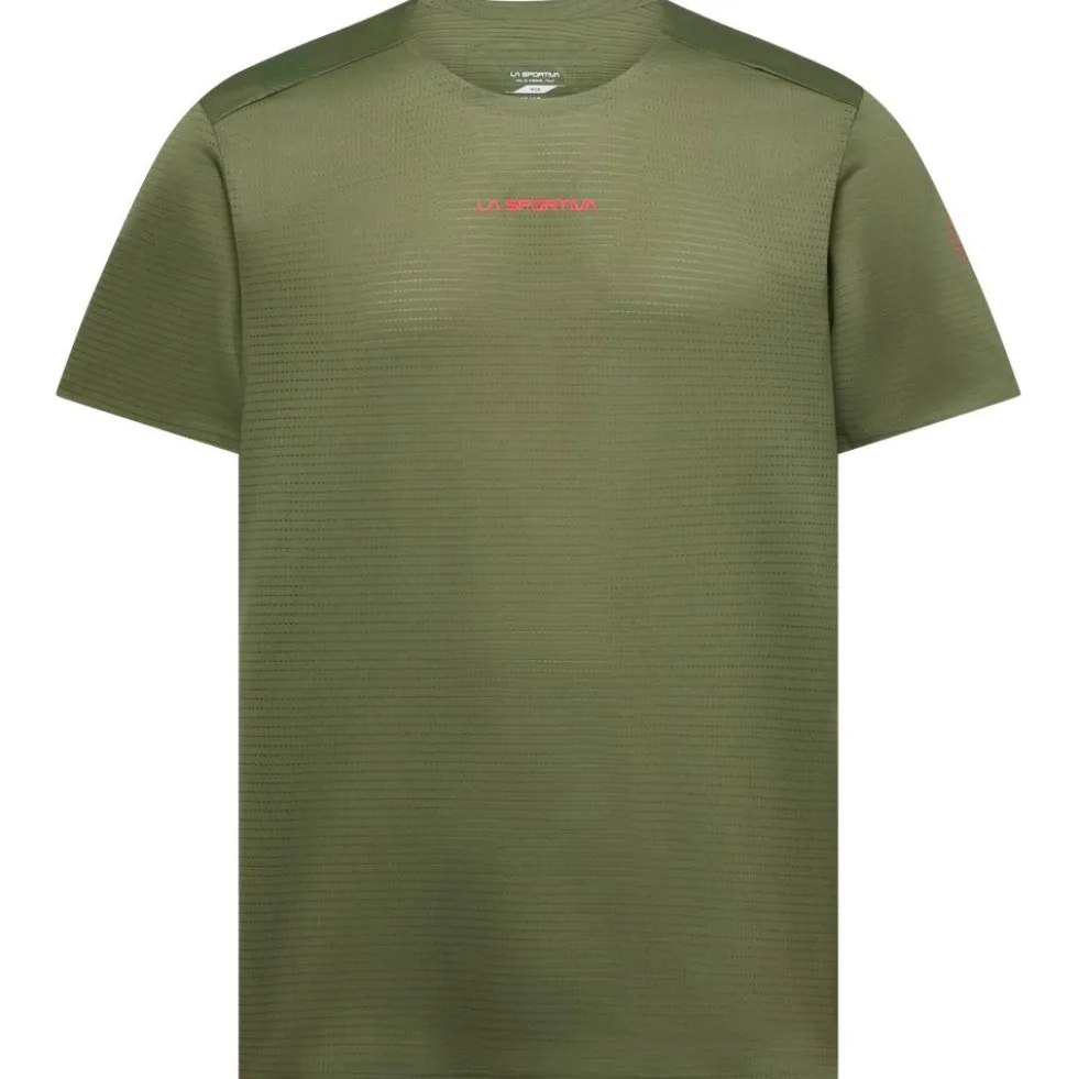 Maglietta da trail La Sportiva Pure T-Shirt Cypress Mountain Red