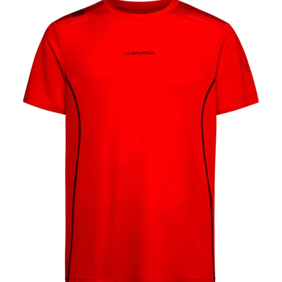 Maglietta da trail La Sportiva Tracer T-Shirt M Mountain Red Redwood