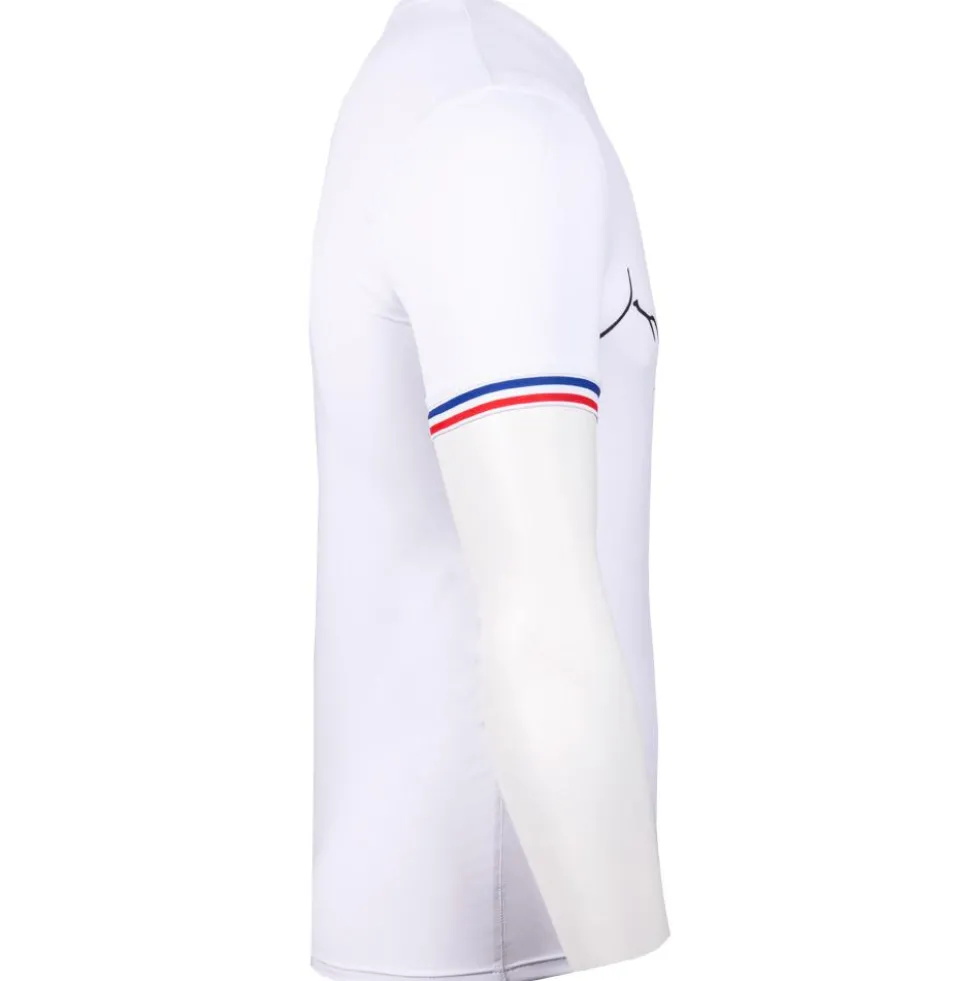 Maglietta da trail Le Colibri Frenchy L’auvergnat Blanc