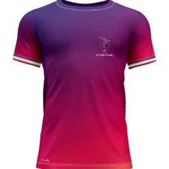 Maglietta da trail Le Colibri Frenchy Le Frog Violet