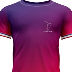 Maglietta da trail Le Colibri Frenchy Le Frog Violet