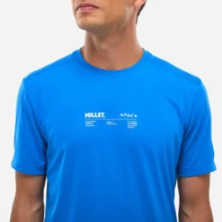 Maglietta da trail Millet Intense Essential Tee Shirt Short Sleeve M Icon Blue