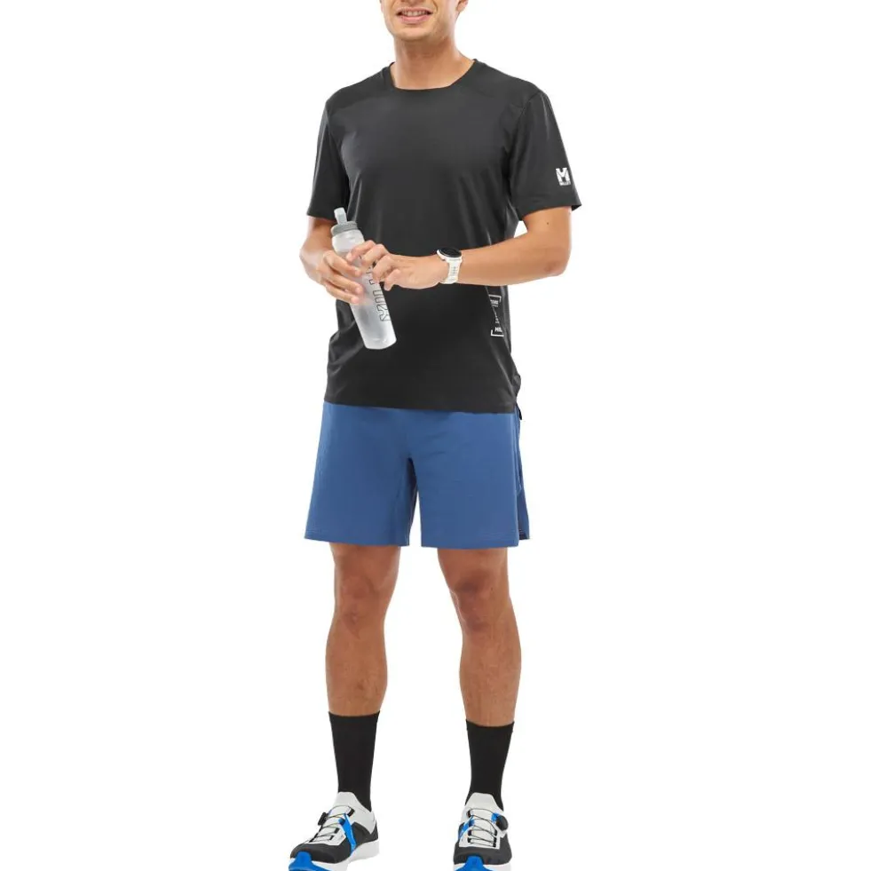 Maglietta da trail Millet Intense Pro Light Short Sleeve M's Black