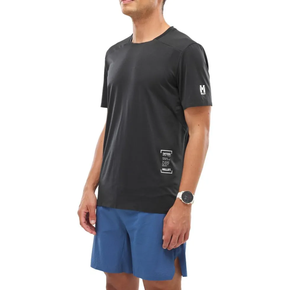 Maglietta da trail Millet Intense Pro Light Short Sleeve M's Black