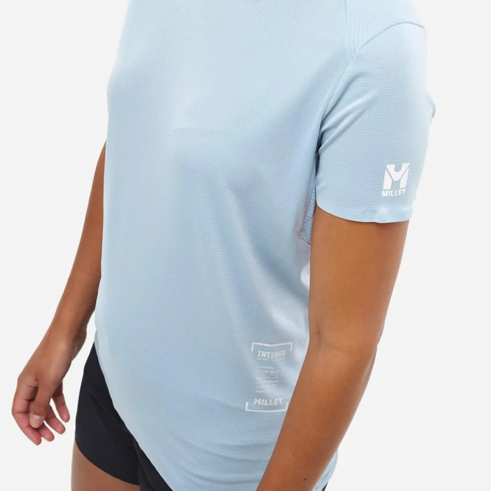 Maglietta da trail Millet Intense Pro Light Short Sleeve W's Iceberg