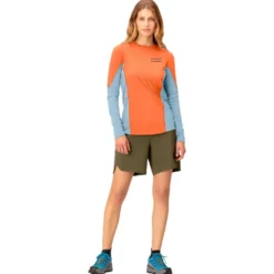 Maglietta da trail Norrona senja equaliser lightweight Long sleeve W's Flamingo