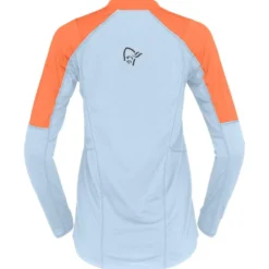 Maglietta da trail Norrona senja equaliser lightweight Long sleeve W's Flamingo