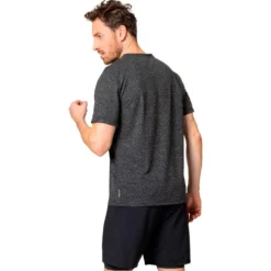 Maglietta da trail Odlo Active 365 Linencool T-Shirt Crew Neck SS Black Melange