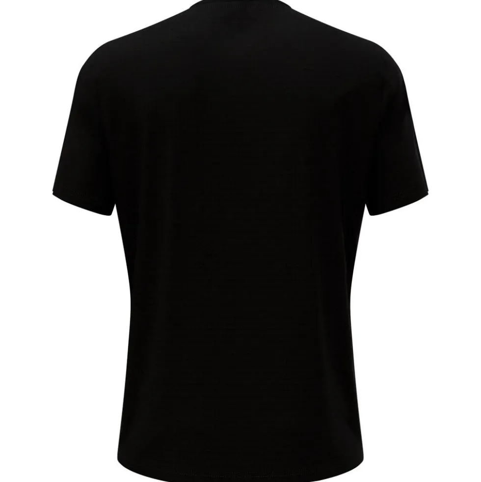 Maglietta da trail Odlo Essential Flyer Short Sleeve Black