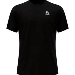 Maglietta da trail Odlo Essential Flyer Short Sleeve Black