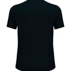 Maglietta da trail Odlo Essential 365 Tee Shirt Crew Neck Short Sleeve Black Melange