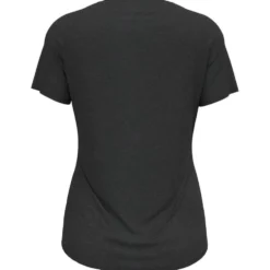 Maglietta da trail Odlo Tee Shirt Crew Neck Essential Short Sleeve Black Melange