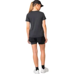 Maglietta da trail Odlo Tee Shirt Crew Neck Essential Short Sleeve Black Melange
