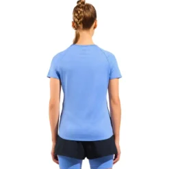 Maglietta da trail Odlo Tee Shirt Crew Neck Essential Short Sleeve Persian Jewel Melange