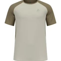 Maglietta da trail Odlo X Alp Trail Short Sleeve Vetiver Agate Gray
