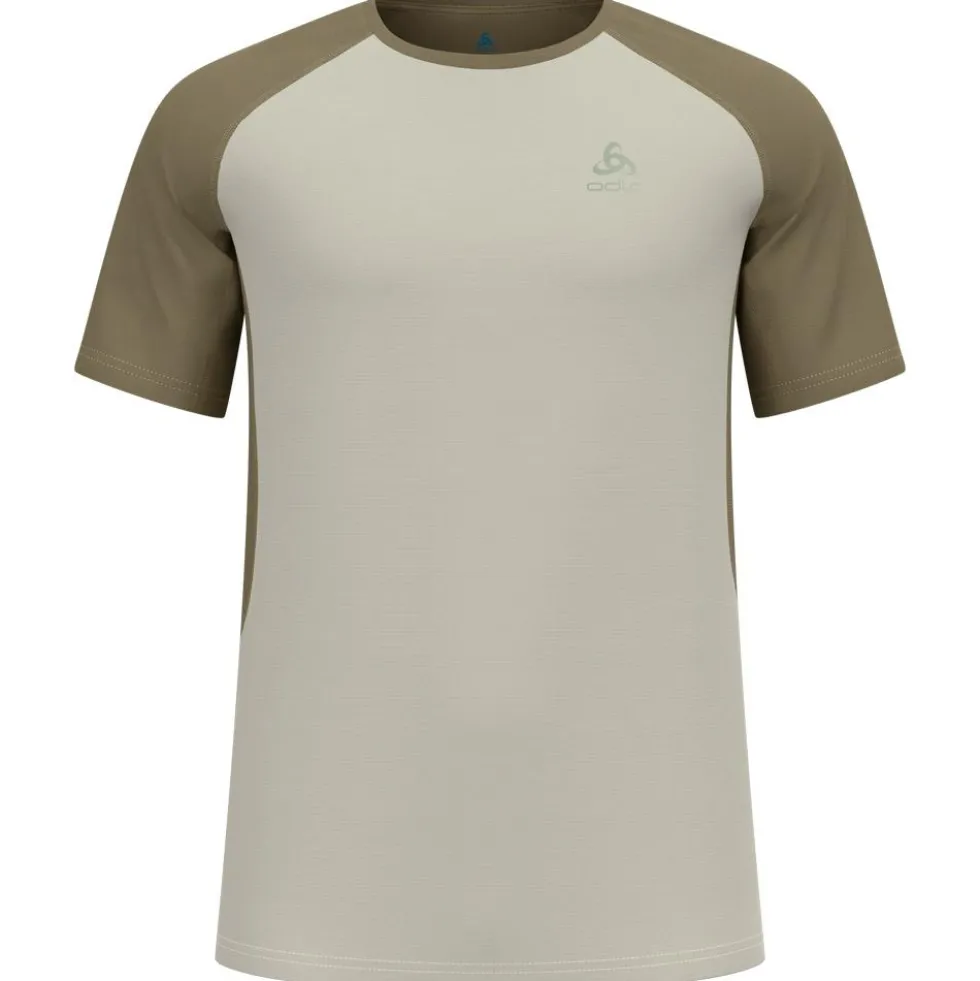 Maglietta da trail Odlo X Alp Trail Short Sleeve Vetiver Agate Gray
