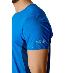 Maglietta da trail RAB Sonic Ultra Maya Blue Tempest Blue