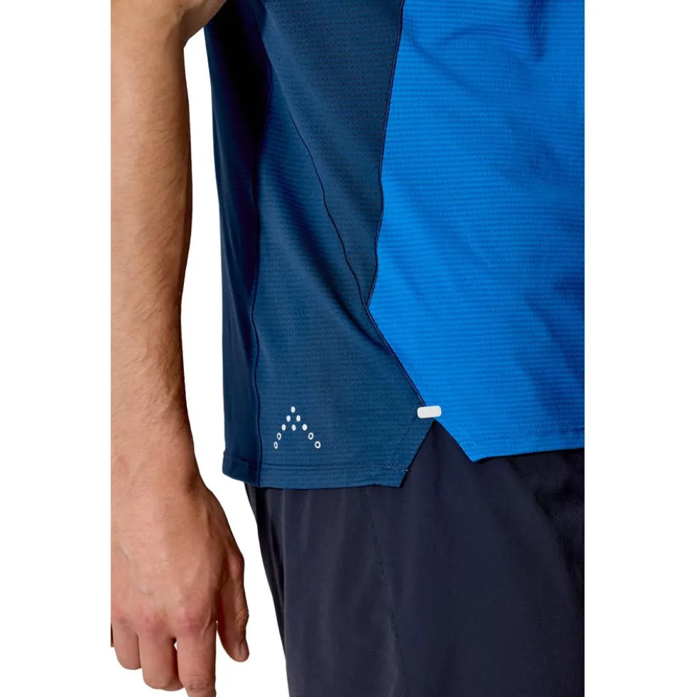 Maglietta da trail RAB Sonic Ultra Maya Blue Tempest Blue