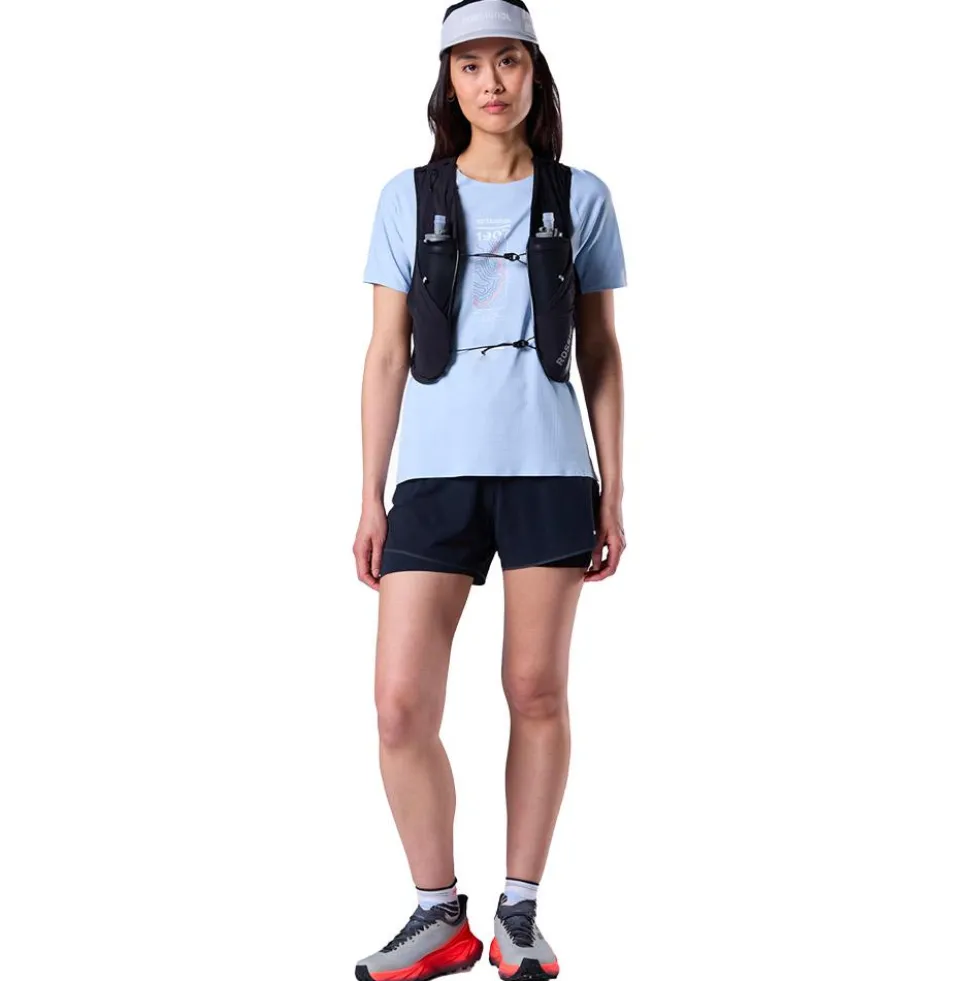 Maglietta da trail Rossignol W's Sapa Ultra Blue Aura
