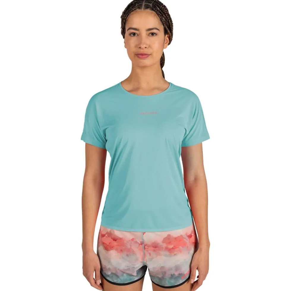 Maglietta da trail Rossignol W Sapa Tee Caribbean