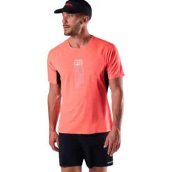 Maglietta da trail Rossignol Sapa Ultra Neon Red