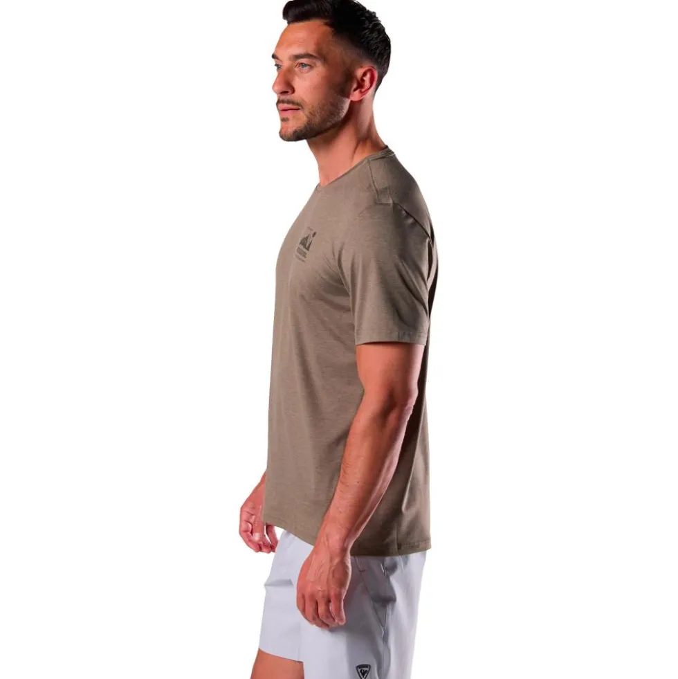 Maglietta da trail Rossignol Graphic Active Jungle Heather