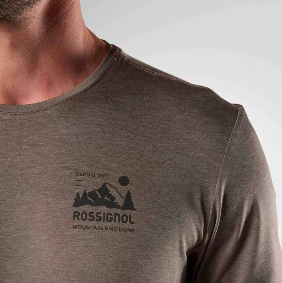 Maglietta da trail Rossignol Graphic Active Jungle Heather