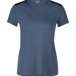 Maglietta da trail Scott Endurance Tech Shortsleeve W Metal Blue Dark Blue