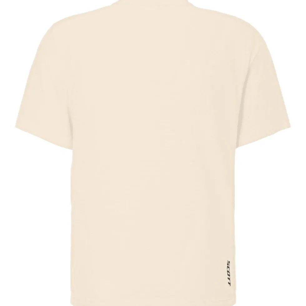 Maglietta da trail Scott Endurance Light Short Sleeve Cotton White