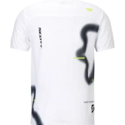 Maglietta da trail Scott Rc Run Short Sleeve White Black