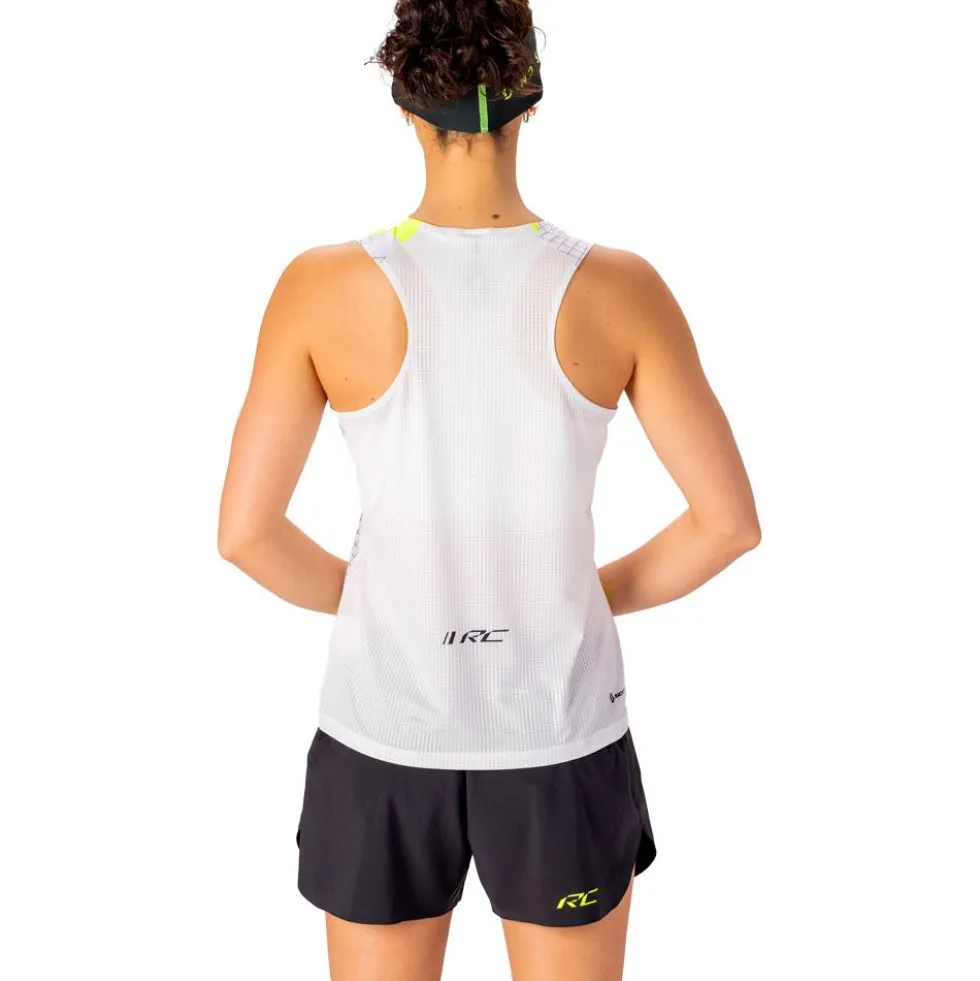 Maglietta da trail Scott Tank W's Rc Run White Black
