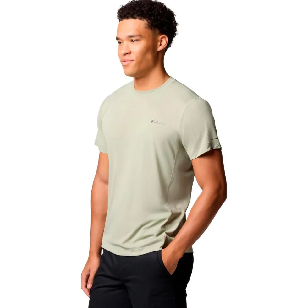 Maglietta da trekking Columbia Zero Rules Light Ss Crew Safari