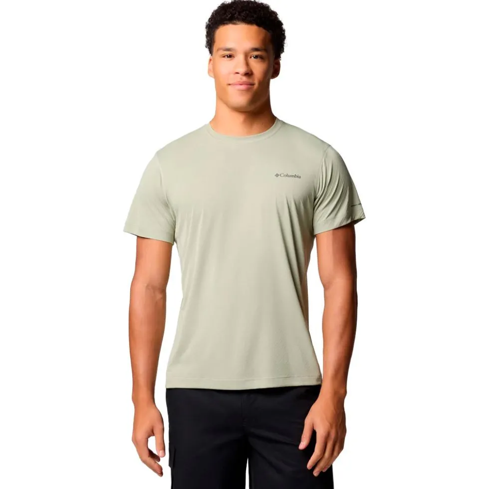 Maglietta da trekking Columbia Zero Rules Light Ss Crew Safari