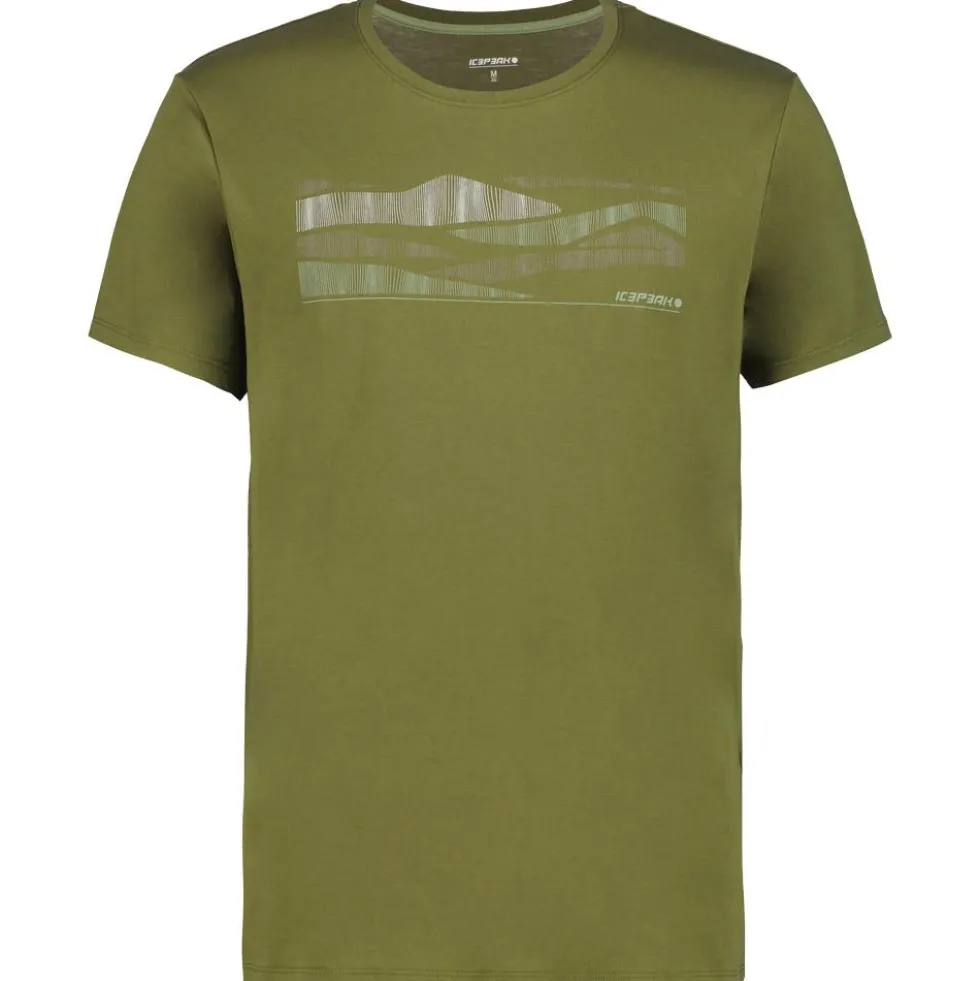 Maglietta da trekking Icepeak Beeville Vert