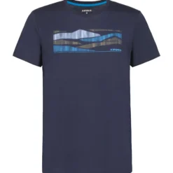 Maglietta da trekking Icepeak Beeville Bleu Fone