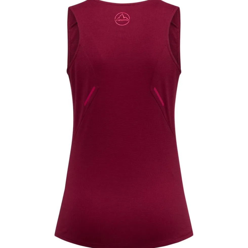 Maglietta da trekking La Sportiva Traverse Tank Redwood Azalea