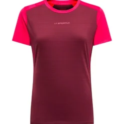 Maglietta da trekking La Sportiva Sunfire T-Shirt W Redwood Azalea