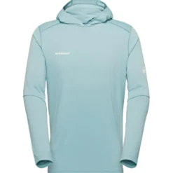 Maglietta da trekking Mammut Selun Fast Light Sun Hoody Nebla