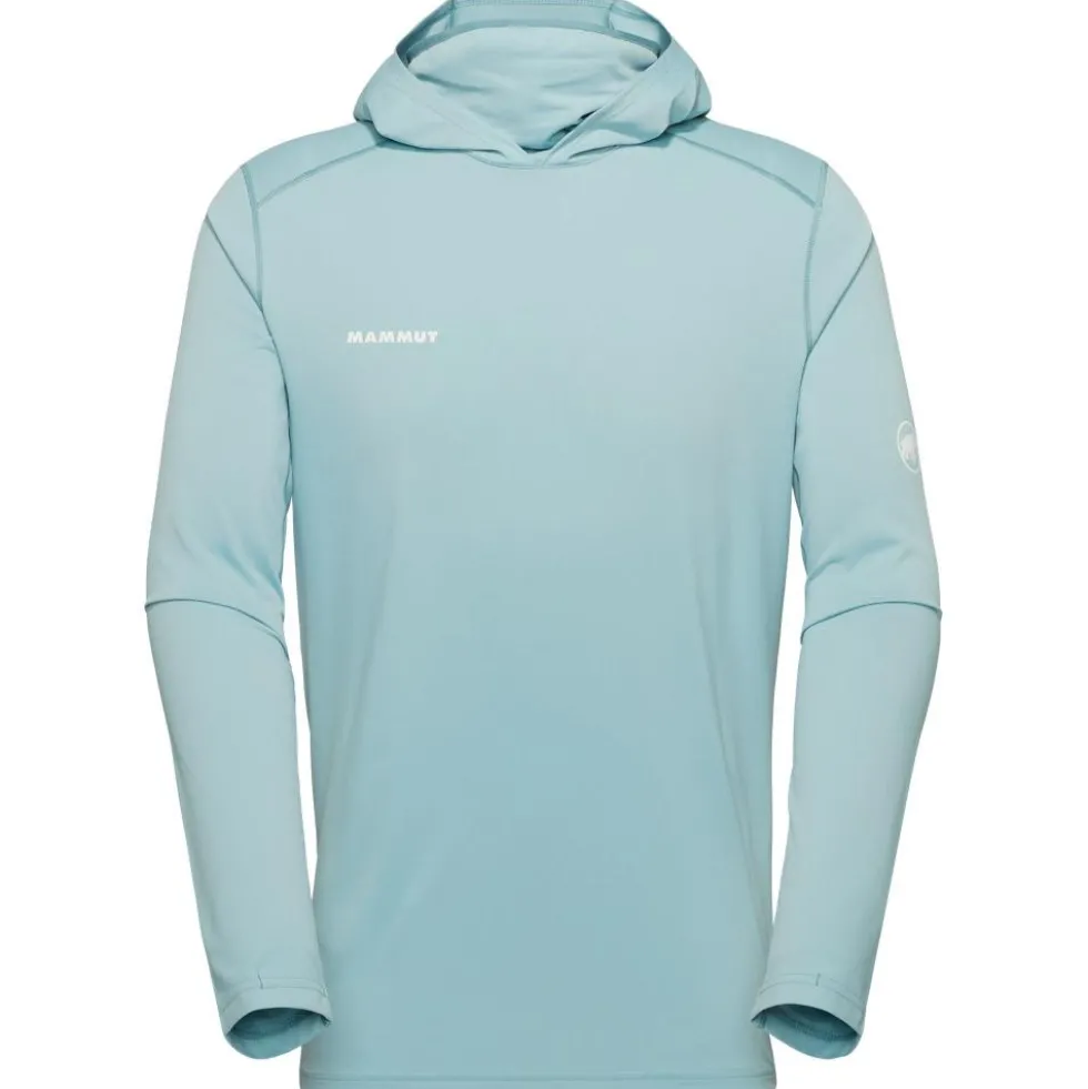 Maglietta da trekking Mammut Selun Fast Light Sun Hoody Nebla