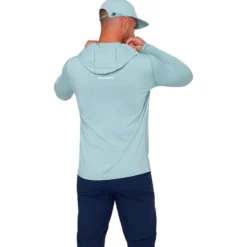 Maglietta da trekking Mammut Selun Fast Light Sun Hoody Nebla