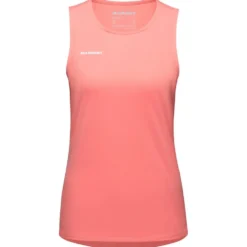 Maglietta da trekking Mammut Selun FL Tank Top W Salmon