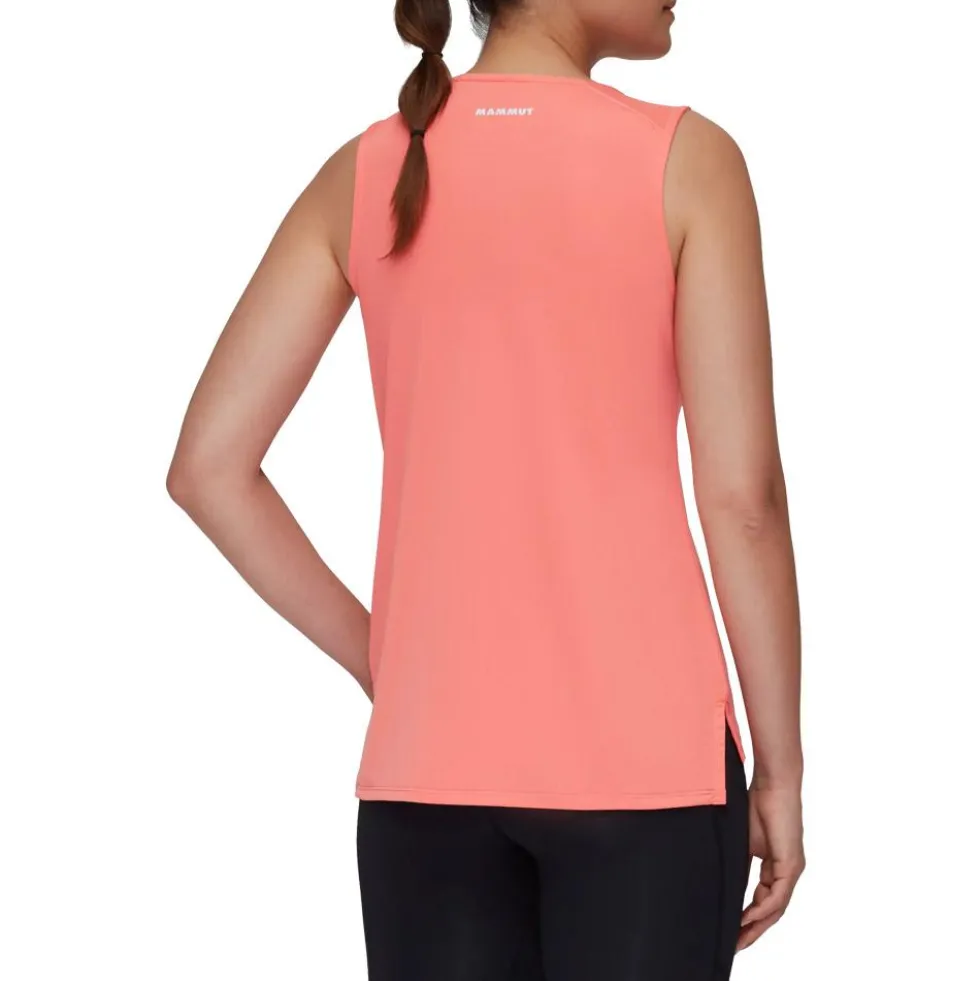 Maglietta da trekking Mammut Selun FL Tank Top W Salmon