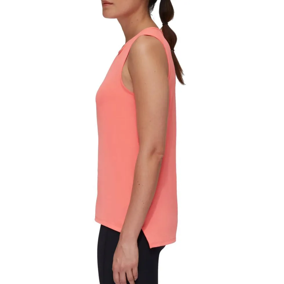 Maglietta da trekking Mammut Selun FL Tank Top W Salmon