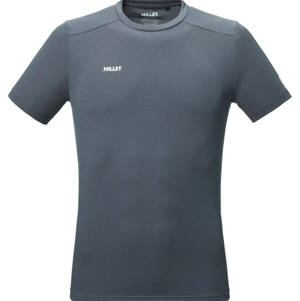 Maglietta da trekking Millet Fusion Short sleeve Tarmac