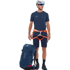 Maglietta da trekking Millet Fusion Short sleeve Navy Blue