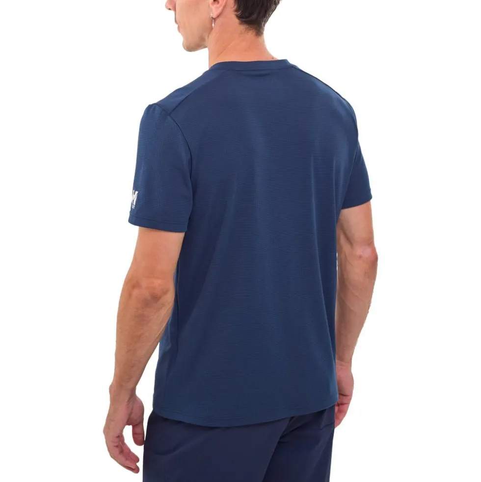 Maglietta da trekking Millet Fusion Short sleeve Navy Blue